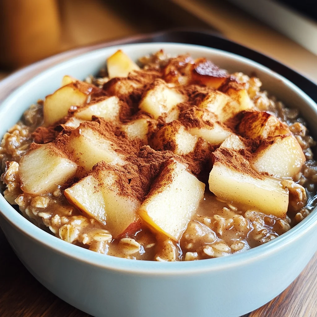 Baked Oatmeal Apfel-Zimt