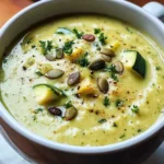 Cremige Zucchinisuppe
