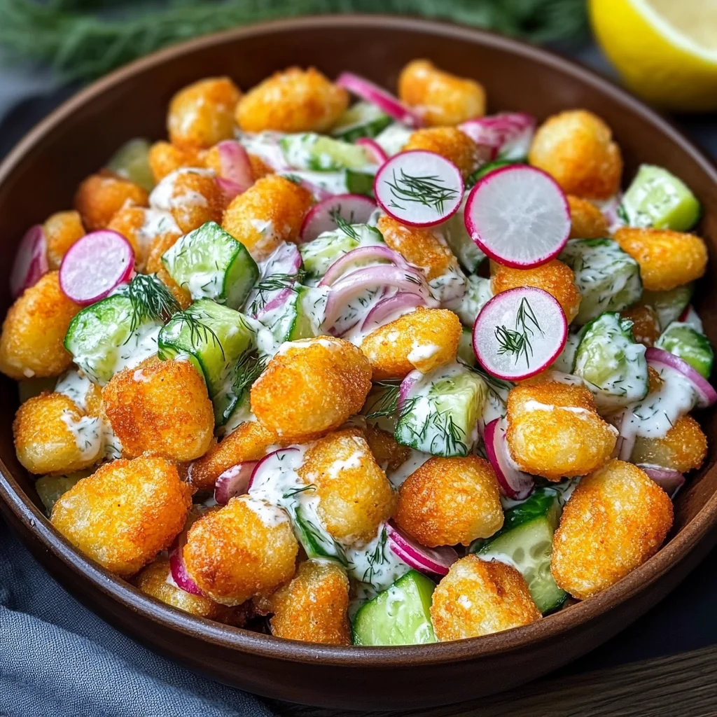 Crunchy Gnocchi Salat