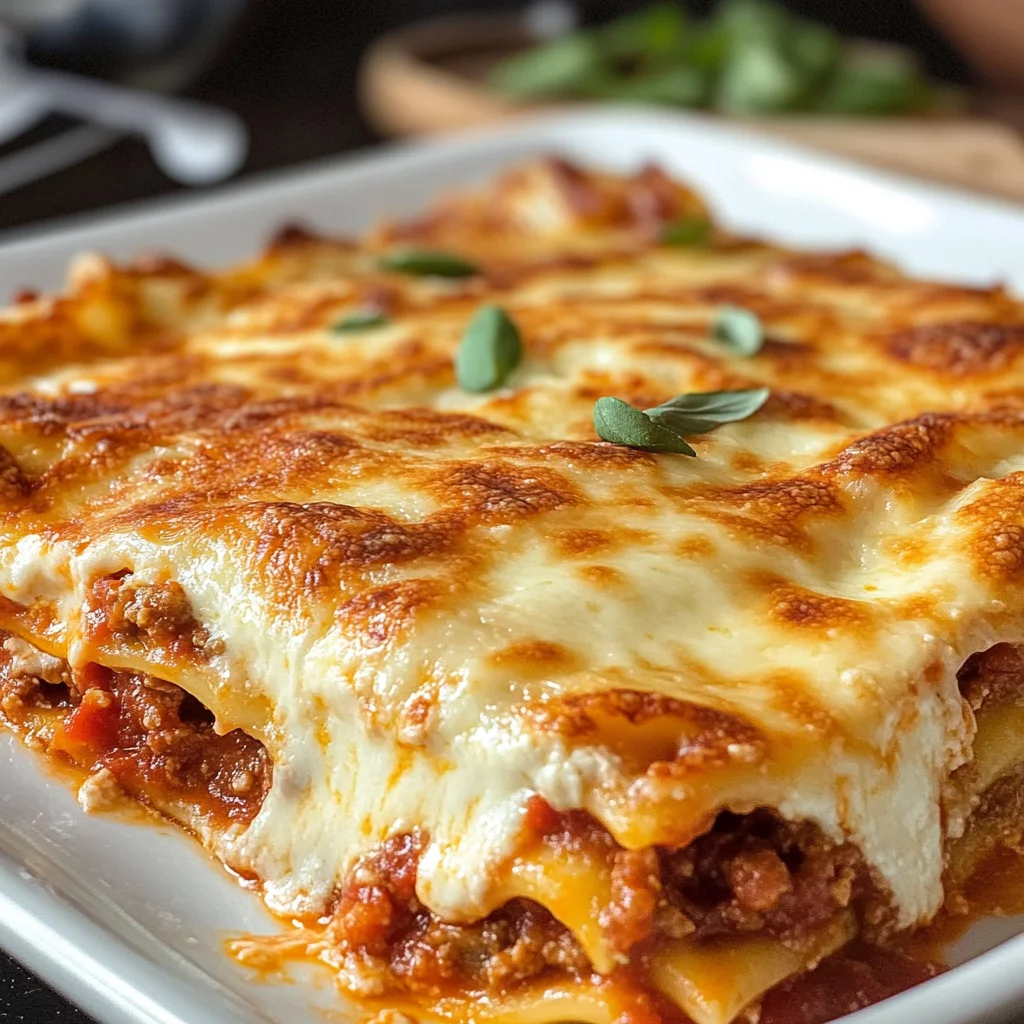 Die klassische Lasagne - echt italienisch!