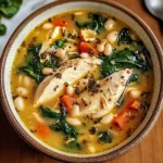 Einfach Toskana Hühnersuppe