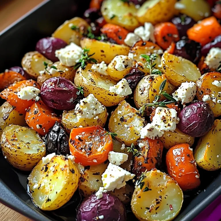 Feta Kartoffeln Ofengemüse: Ein einfaches Rezept für gesunde Beilagen