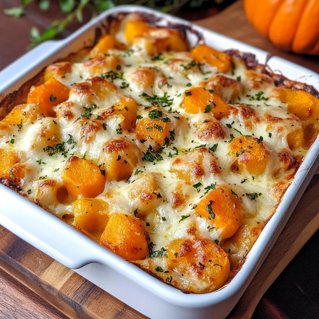 Gnocchi-Kürbis-Auflauf - bester Kürbisauflauf