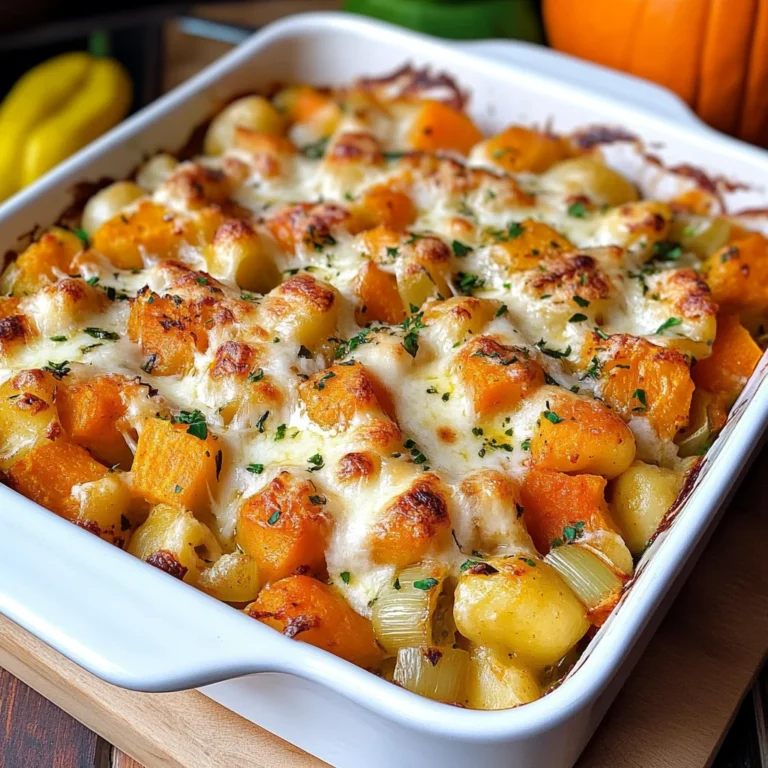 Gnocchi-Kürbis-Auflauf - bester Kürbisauflauf