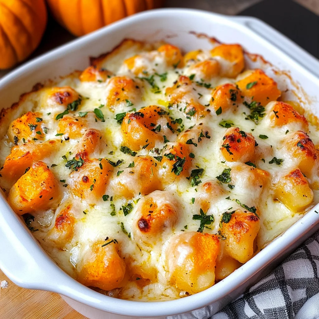 Gnocchi-Kürbis-Auflauf