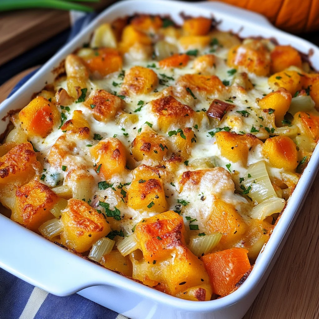 Gnocchi-Kürbis-Auflauf