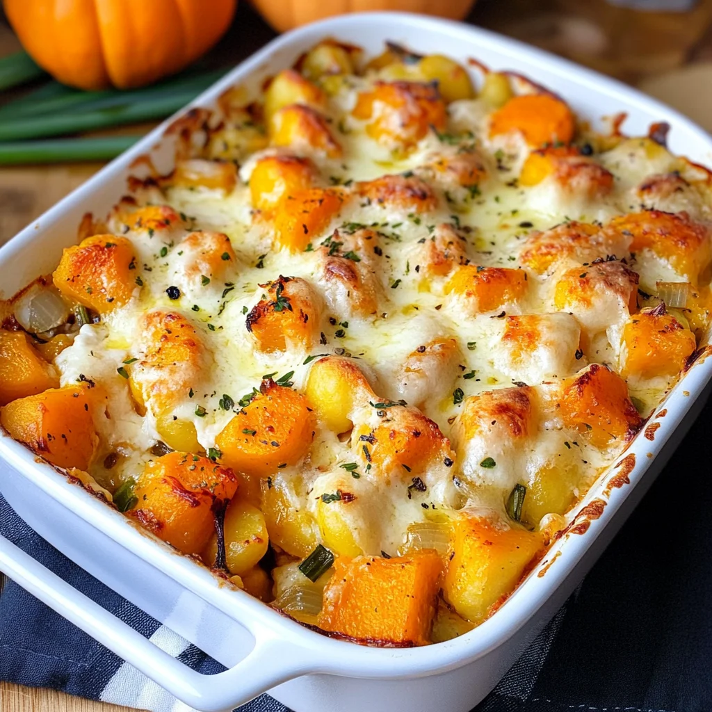 Gnocchi-Kürbis-Auflauf