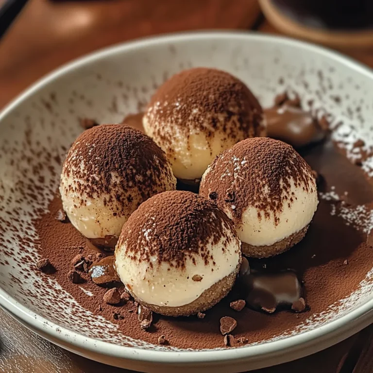 Kleine Tiramisu-Kugeln Rezept: Einfach, Schnell und Lecker!