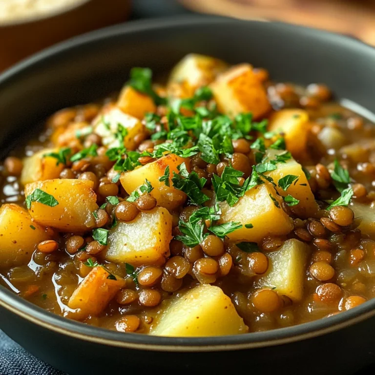 Linsen-Kartoffel-Eintopf
