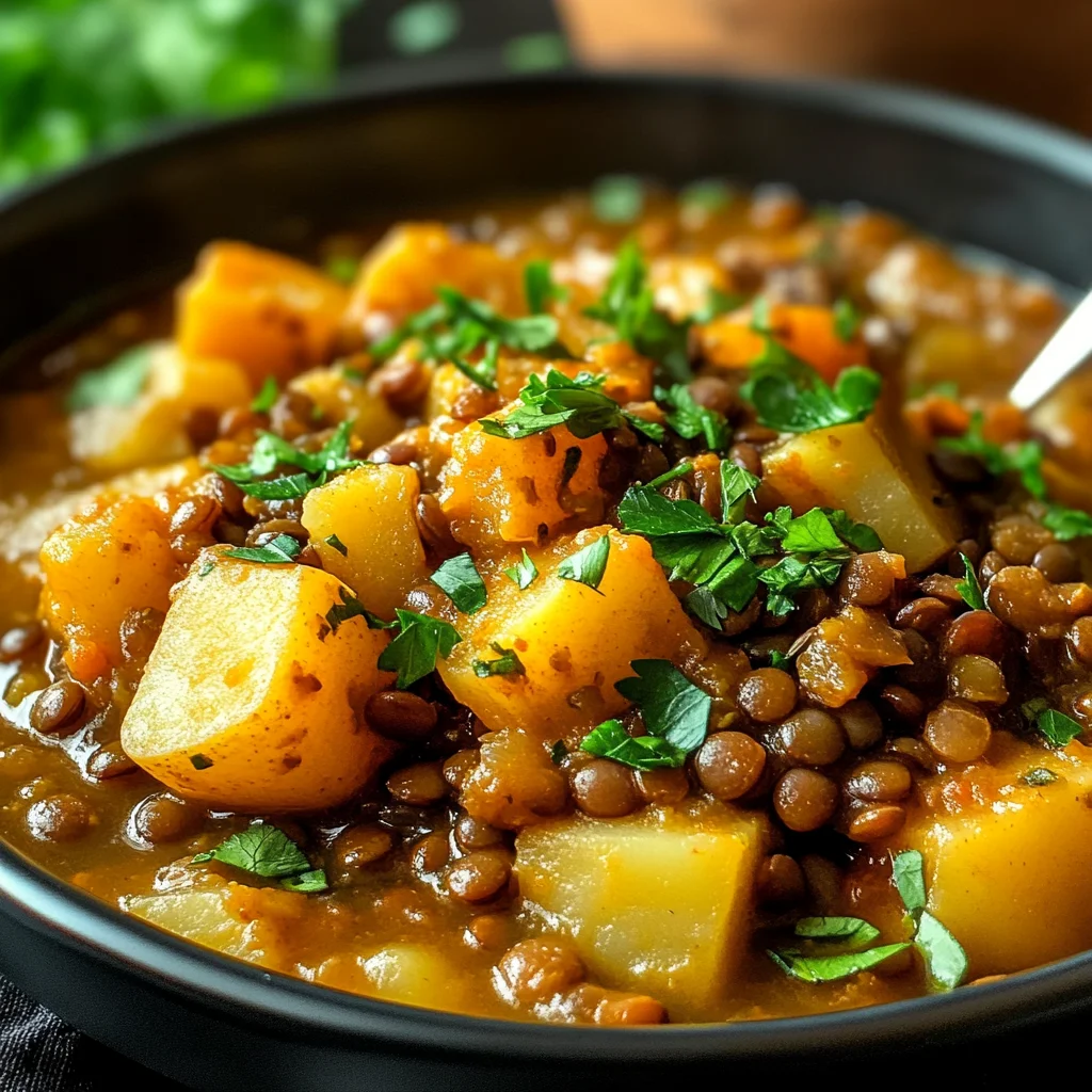 Linsen-Kartoffel-Eintopf