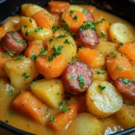 Mohren und Kartoffel Eintopf