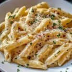 One Pot Creamy Garlic Pasta (Just 20 Minutes!)