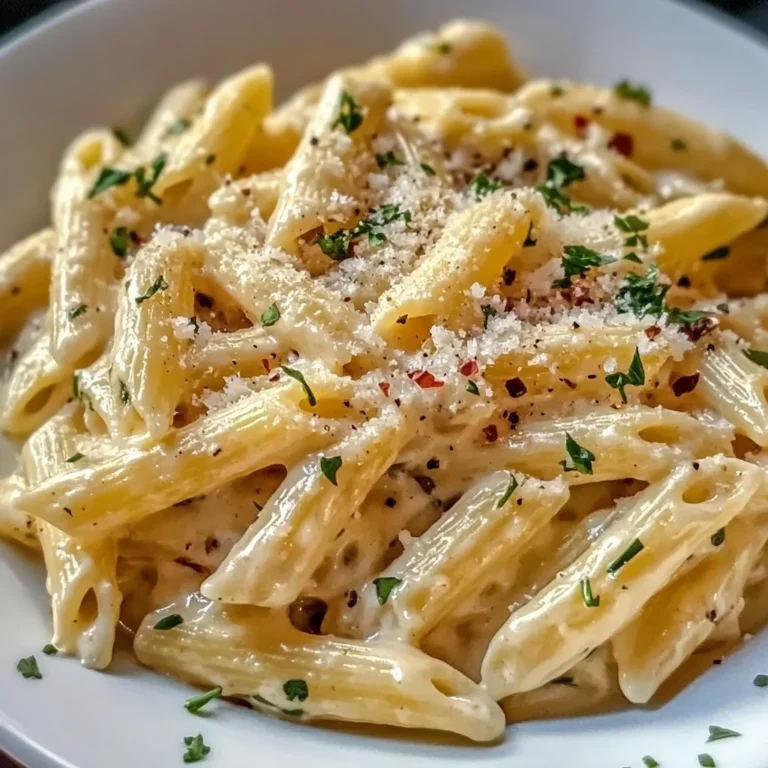 One Pot Creamy Garlic Pasta (Just 20 Minutes!)