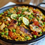 Paella mit Hähnchen