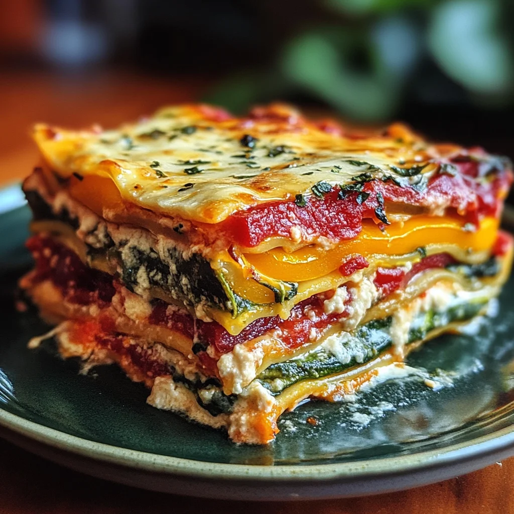 Regenbogen Lasagne