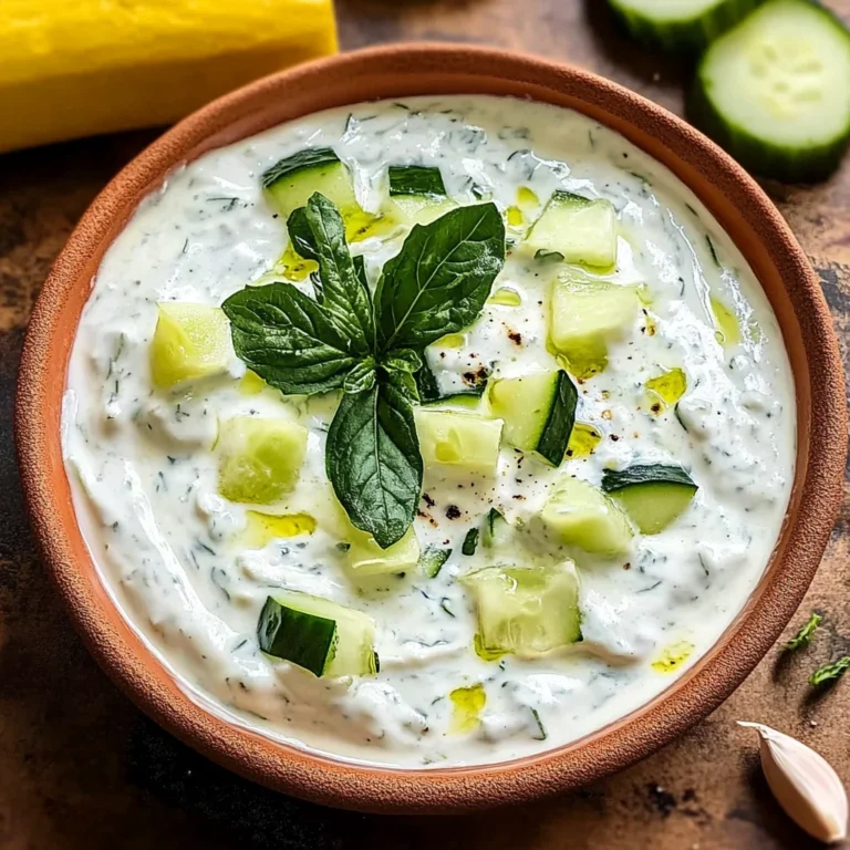 Schnelles Tzatziki mit Joghurt