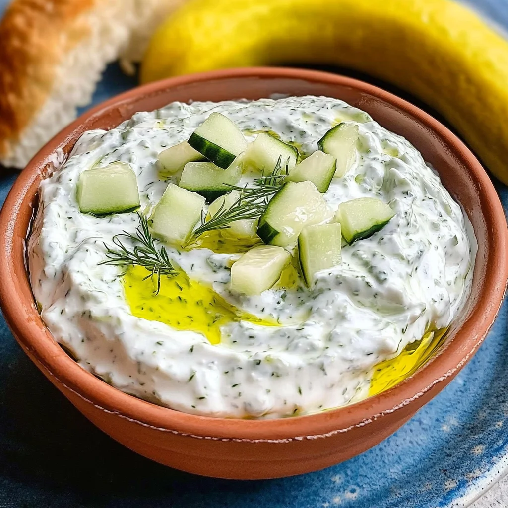 Schnelles Tzatziki mit Joghurt