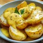 Senfsauce mit Salzkartoffeln