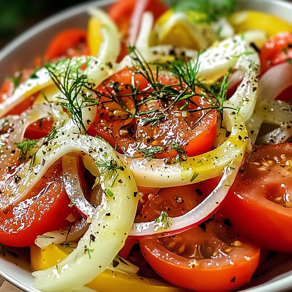 Tomaten-Fenchel-Salat