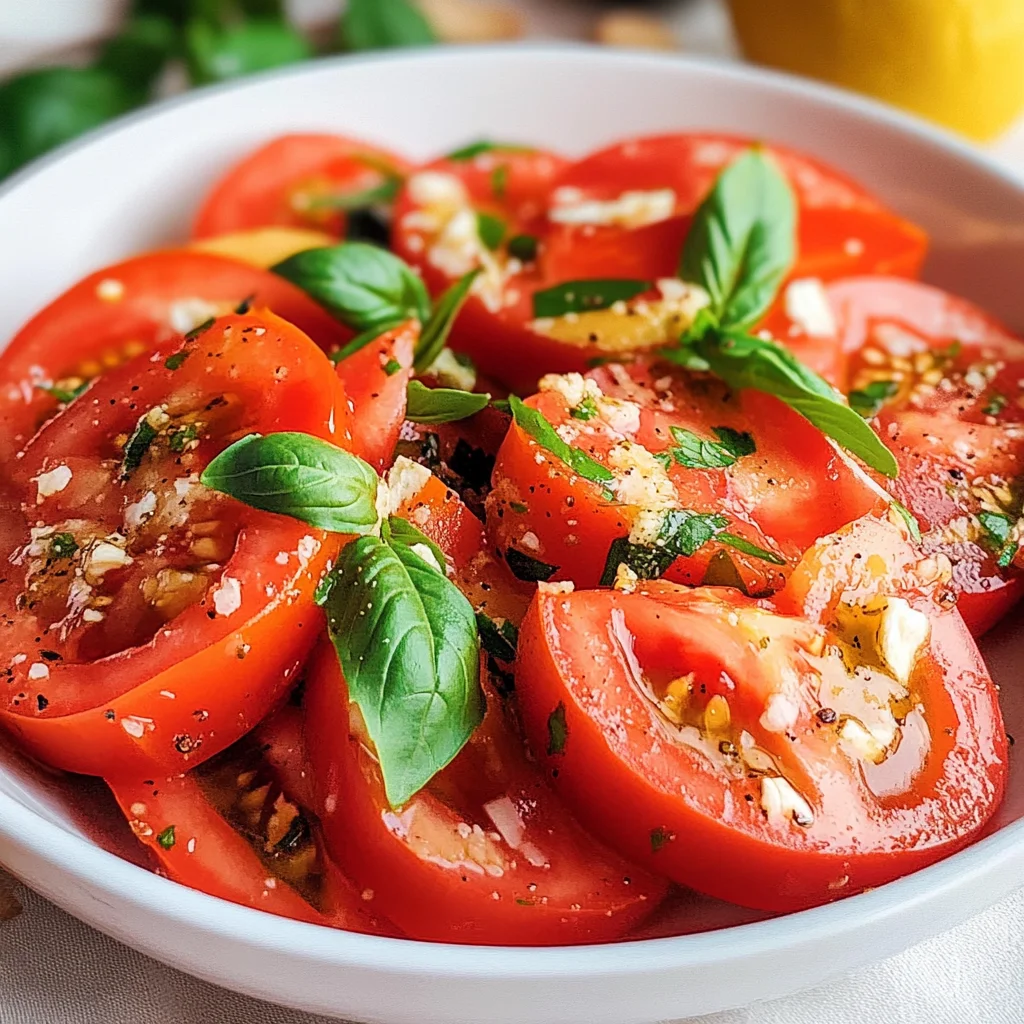 Tomatensalat - einfach & erfrischend