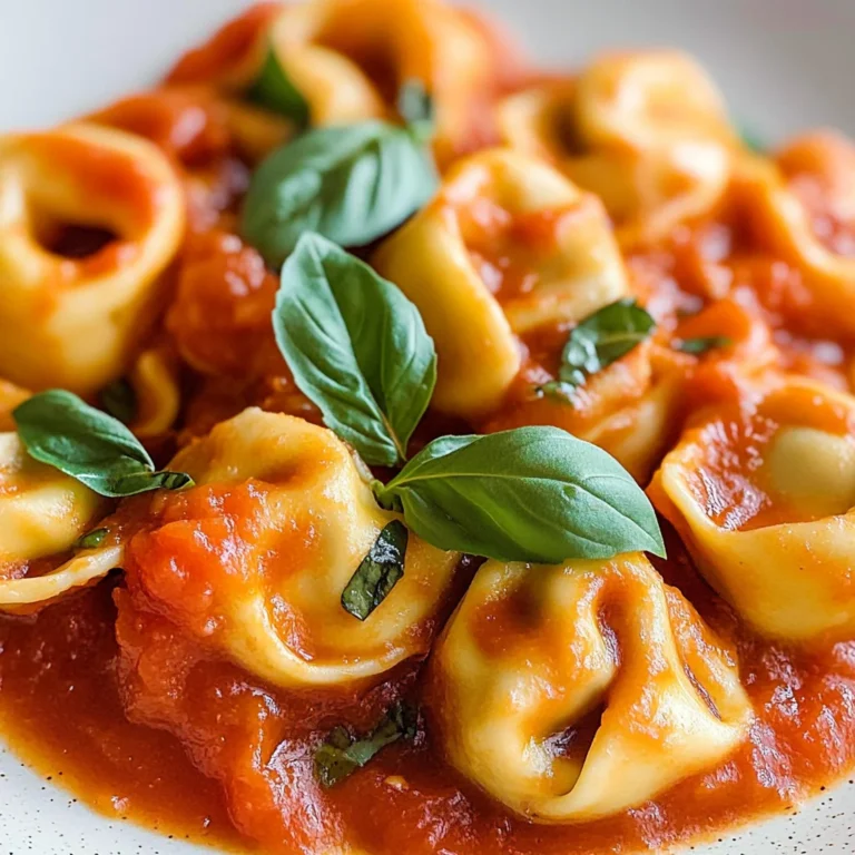 Tortellini mit Tomatensoße