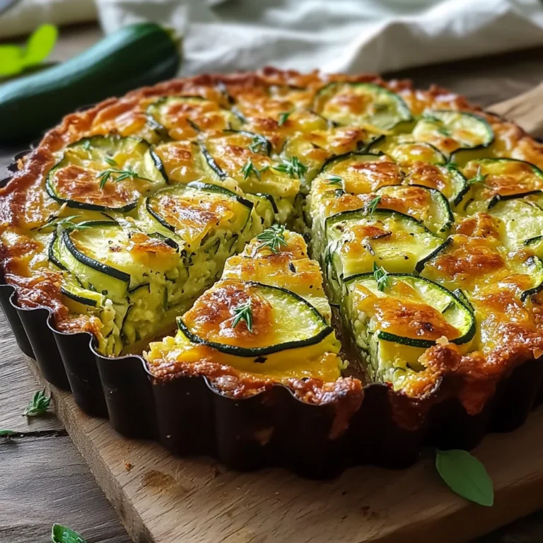 Zucchini Scarpaccia Delight: Herzhaftes Sommerrezept
