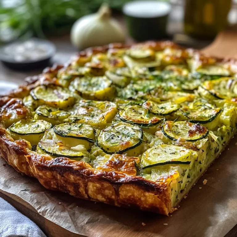 Zucchini Scarpaccia Delight: Herzhaftes Sommerrezept