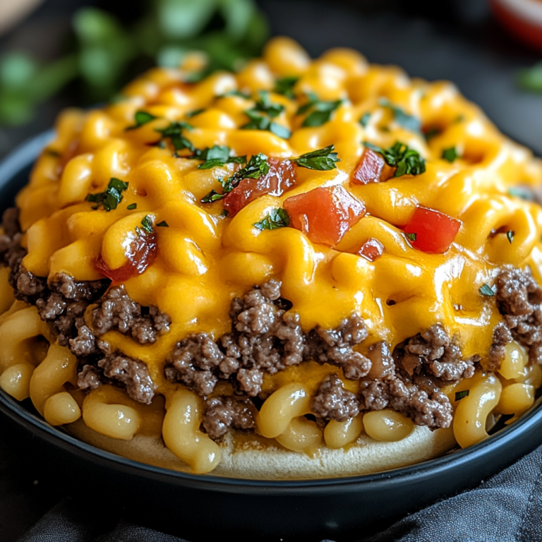 Ultimativer Cheeseburger-Auflauf: Herzhaft & Lecker!