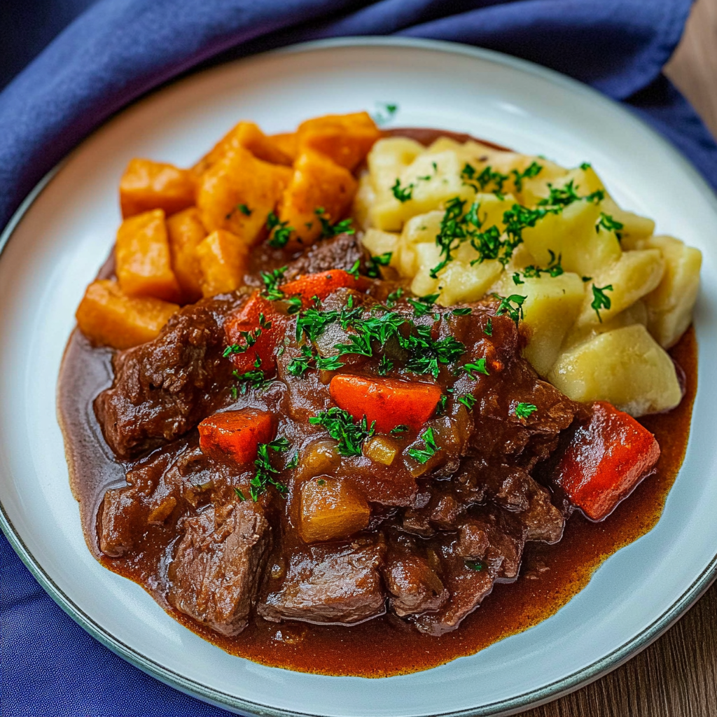 Einfaches Rindergulasch mit Paprika und Möhren – Schnell …