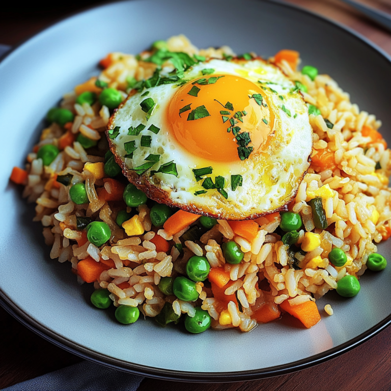 Perfekter Gebratener Reis mit Gemüse und Ei – Schnell & L…