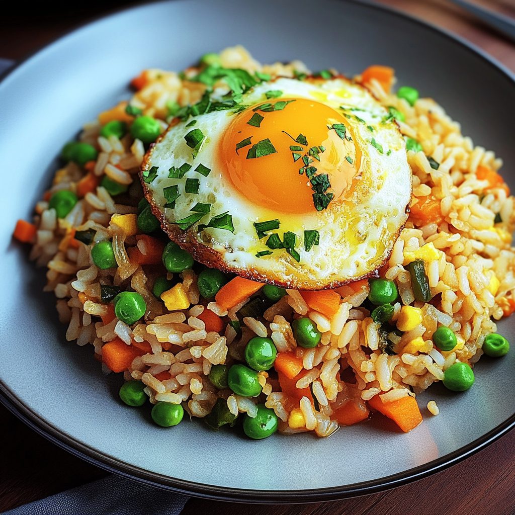 Perfekter Gebratener Reis mit Gemüse und Ei – Schnell & L…