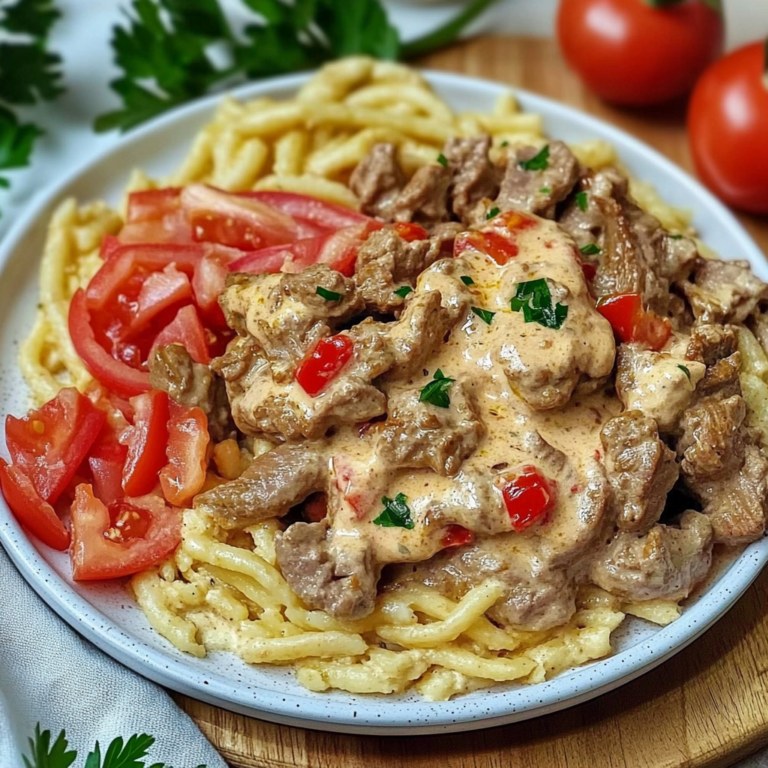 Geschmackvolle Gyros Pfanne mit Soße – schnell & lecker!