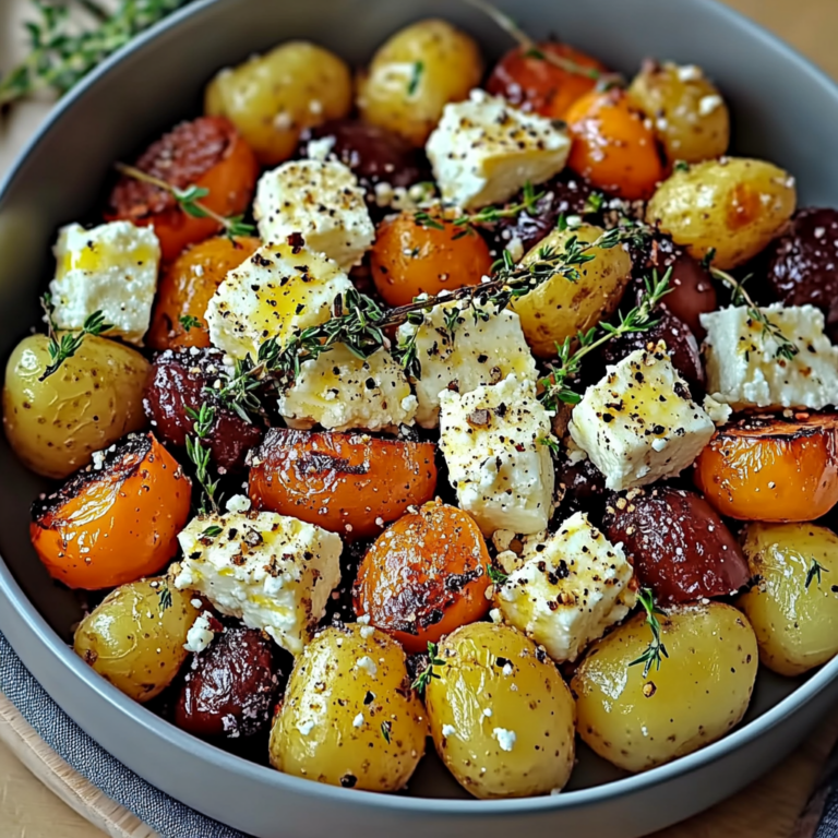 Köstliches Feta Kartoffeln Ofengemüse: Einfach und Gesund!