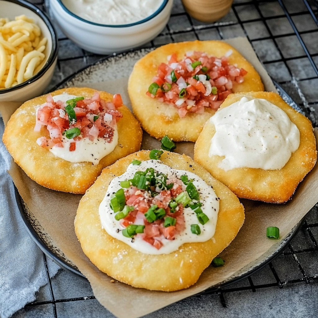 Perfekte Langos aus der Heißluftfritteuse – Gesund & Lecker!