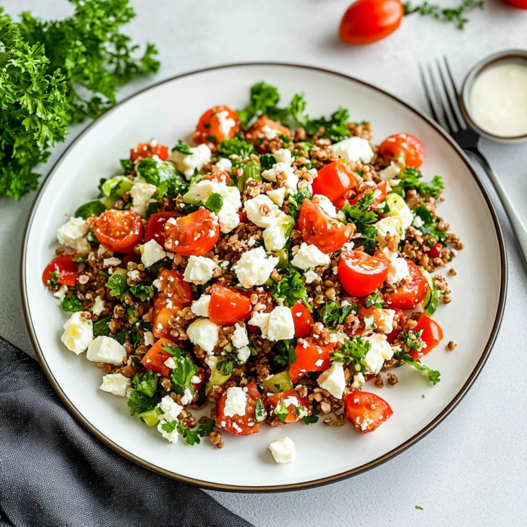 Schneller Linsensalat mit Feta – In nur 15 Minuten!