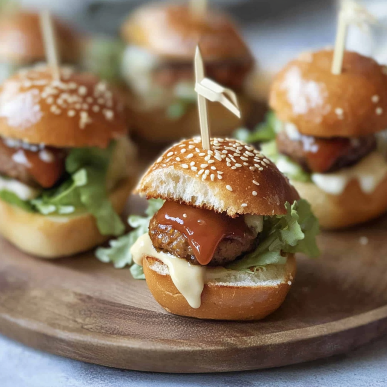Perfekte Mini-Laugen-Burger mit Leberkäse – Lecker & Schnell