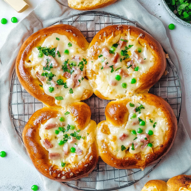 Herzhaft Überbackene Brezeln mit Schinken & Käse genießen