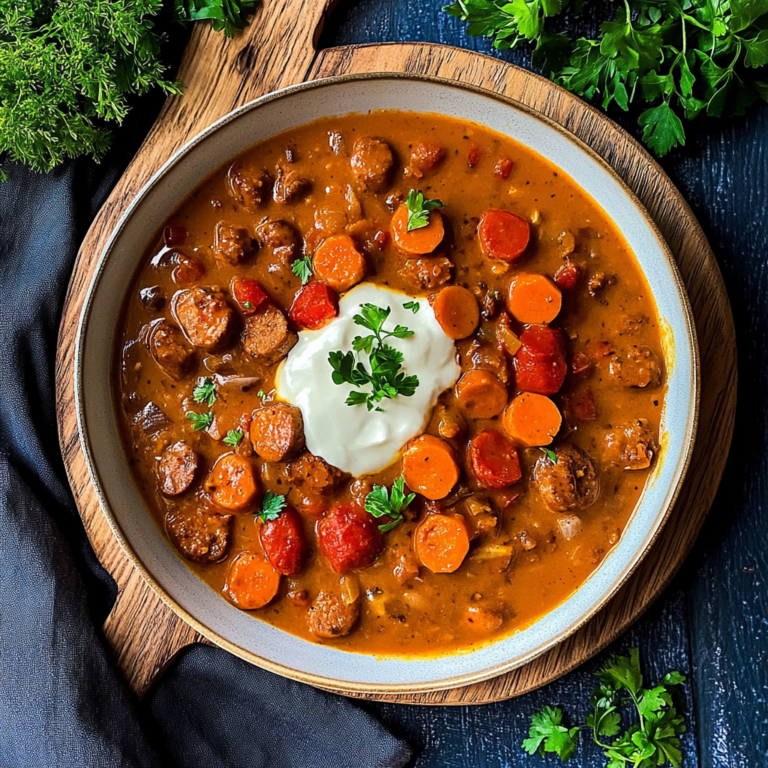 Schnelles Würstchen Gulasch: Einfaches Rezept für die Fam…