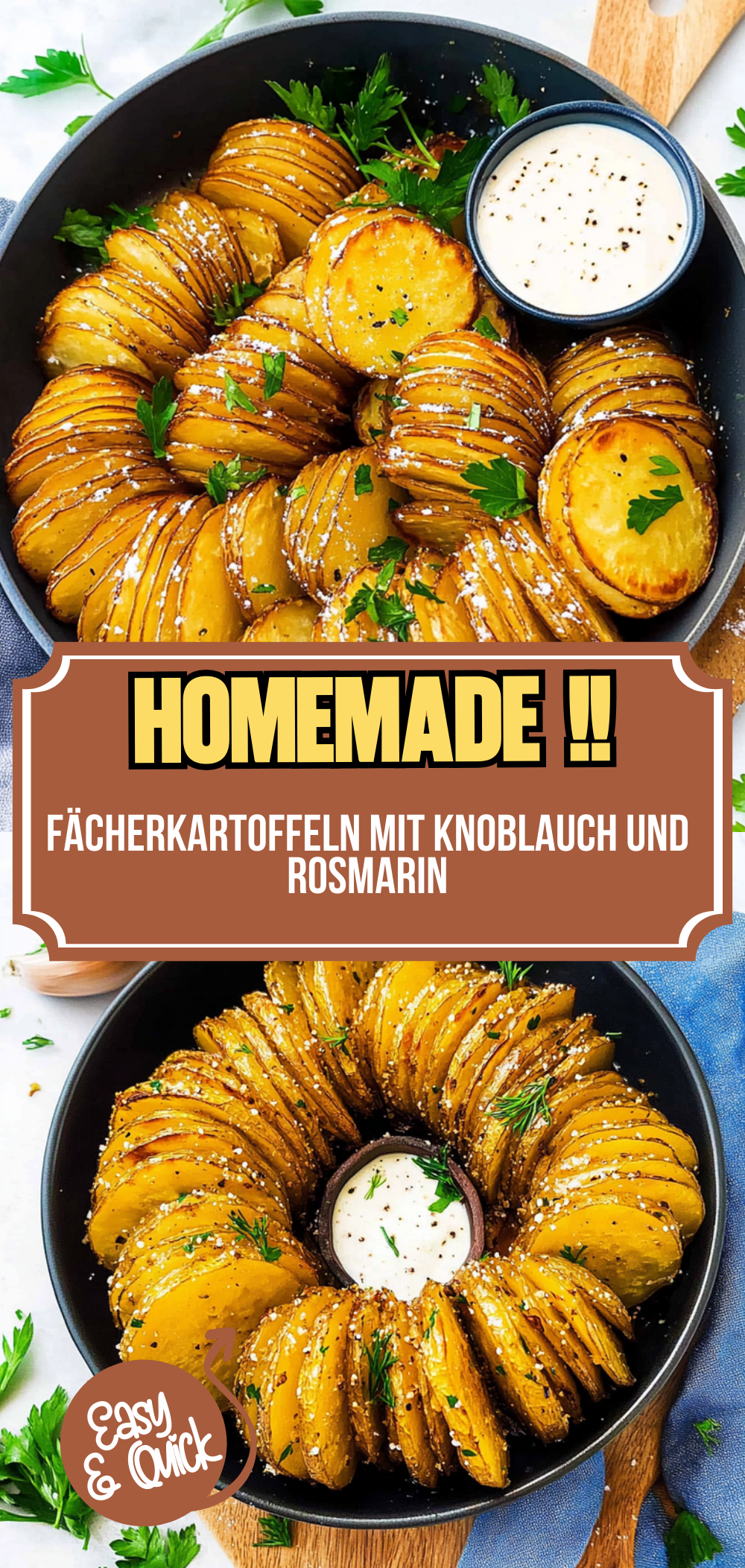 Fächerkartoffeln