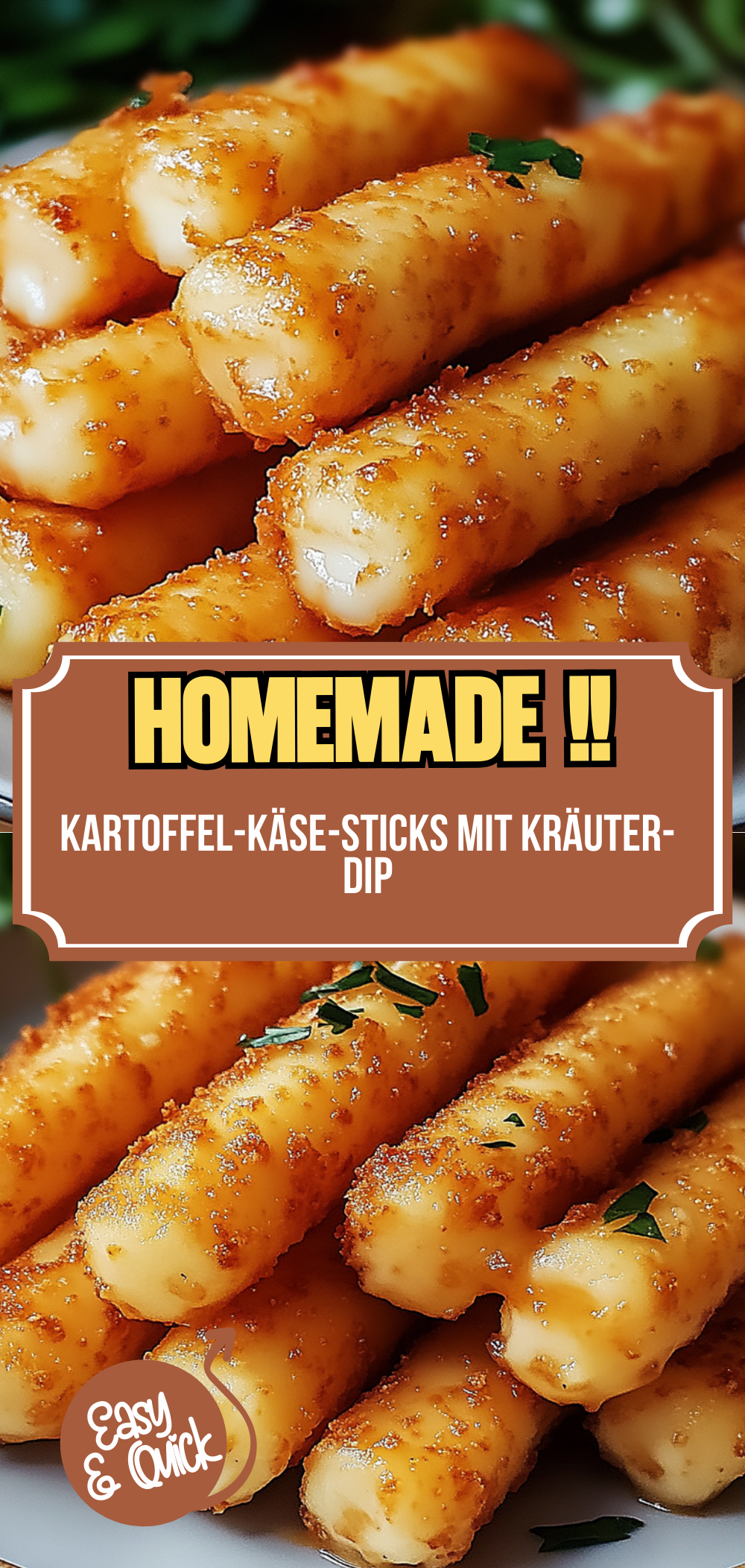 Kartoffel-Käse-Sticks