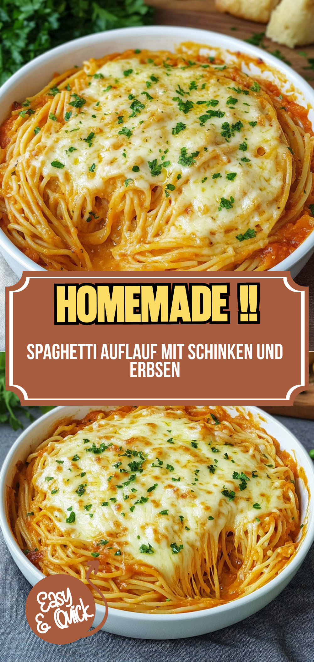 Spaghetti Auflauf